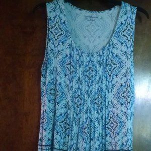 Printed Sleeveless Tank